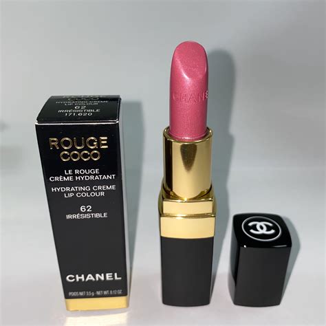 chanel rouge coco lipstick 62 irresistible|chanel rouge lipstick boots.